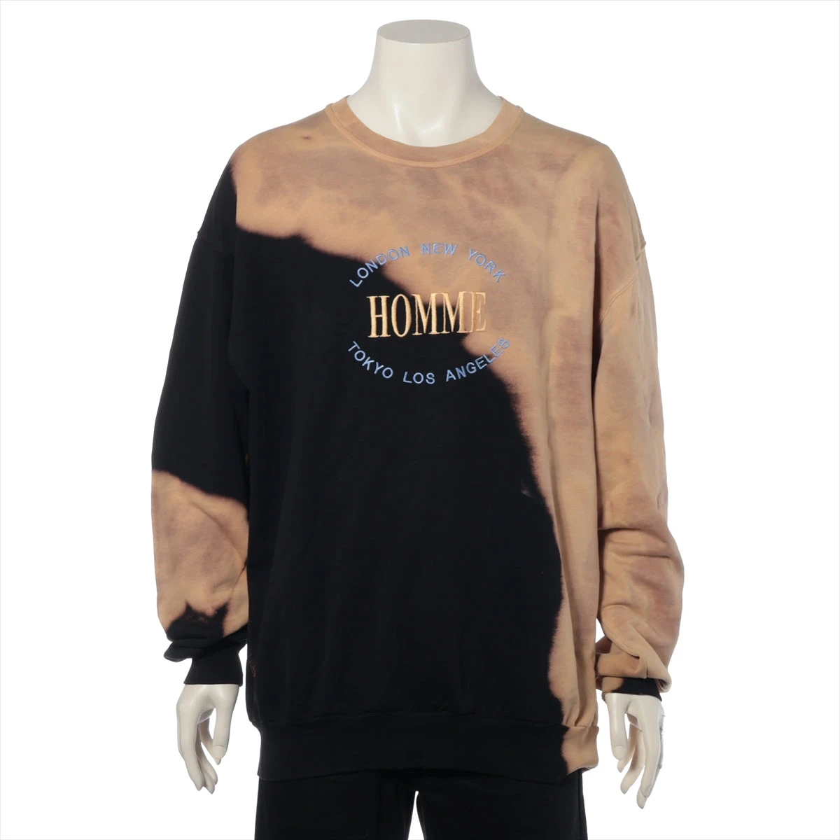 バレンシアガ BALENCIAGA 486095 TWK44 HOMME刺繍ブリーチ