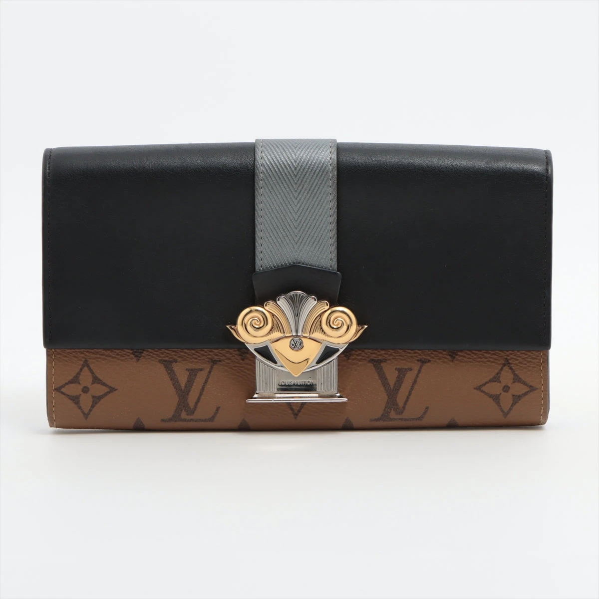 LOUIS VUITTON ルイヴィトン ポルトフォイユ サラ モノグラム ヴィトン モノグラム リバース ポルトフォイユサラ M64488 ブラック