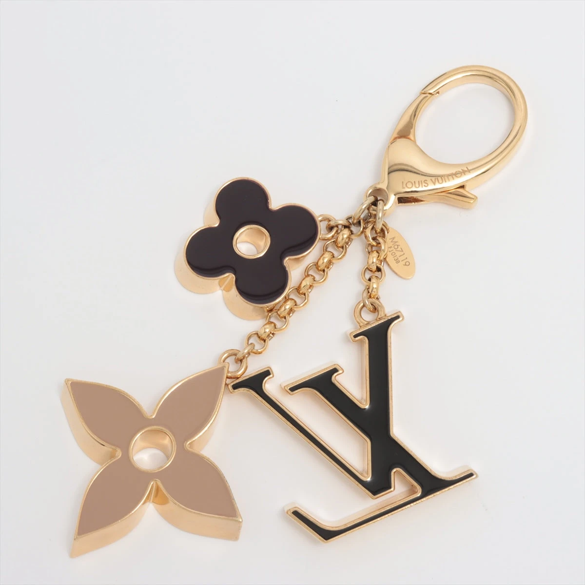 ヴィトン M67119 バッグ チャーム フルール ドゥ モノグラム