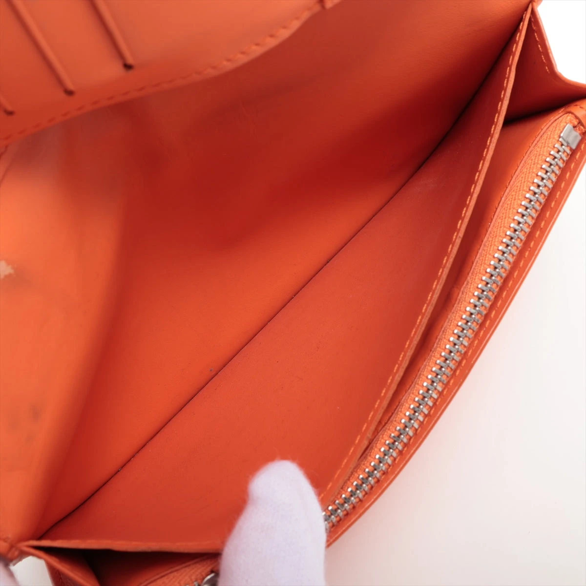 【極美品】ルイヴィトン アエログラム ポルトフォイユ ブラザ オレンジ 長財布 LOUIS VUITTON/ルイ・ヴィトン】 ポルトフォイユ・ブラザ NM