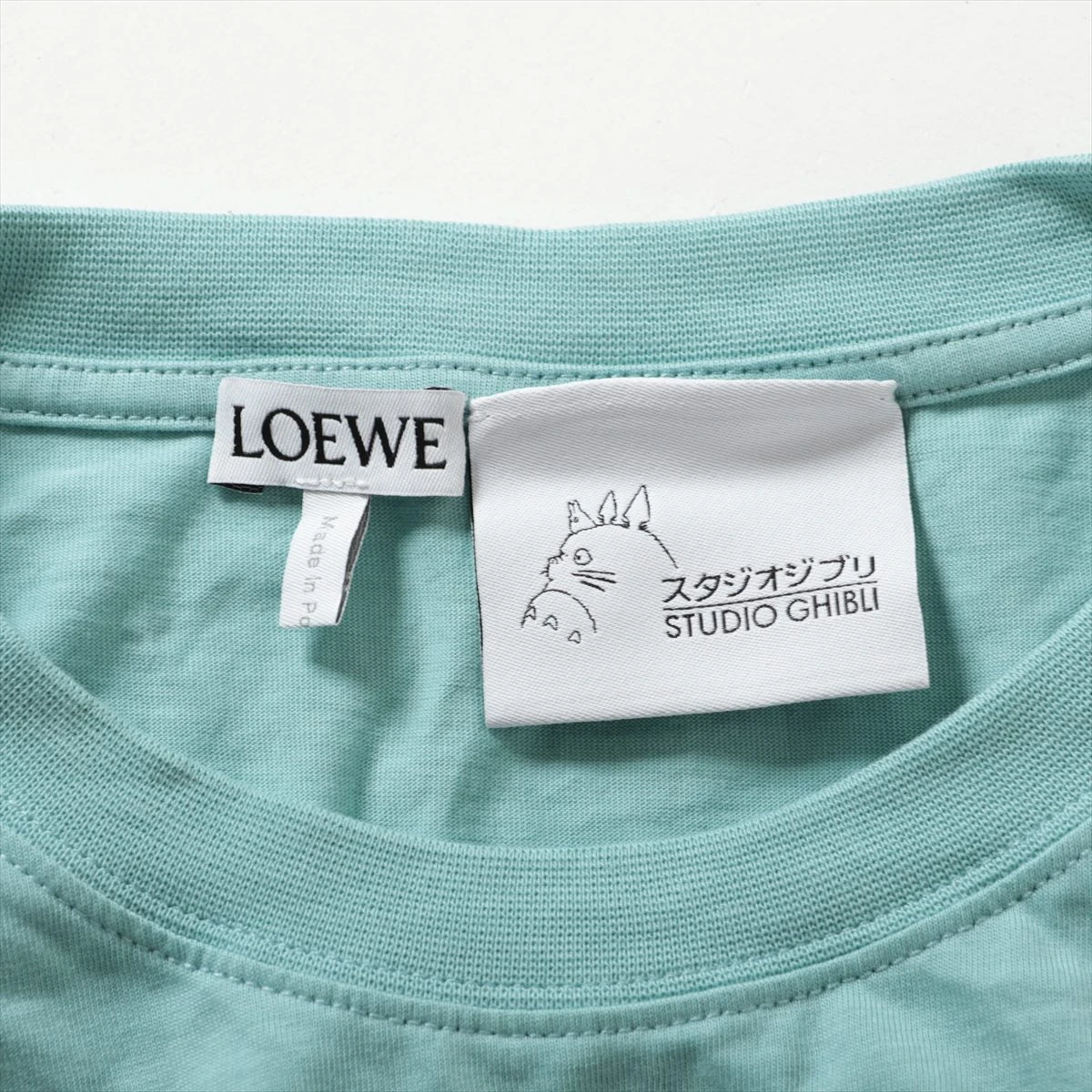 アシンメトリー Tシャツ（コットンブレンド） ブラック - LOEWE