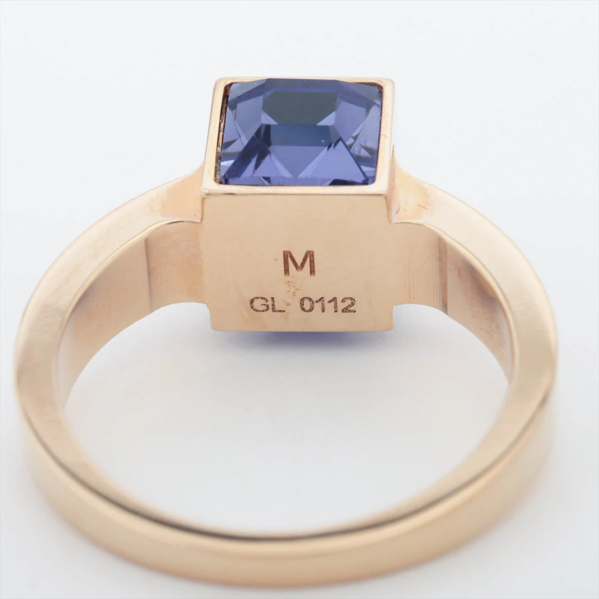 美品 ルイヴィトン M65098 バーグ ギャンブル リング ゴールド　M LOUIS VUITTON バーグギャンブル リング Mサイズ メッキ