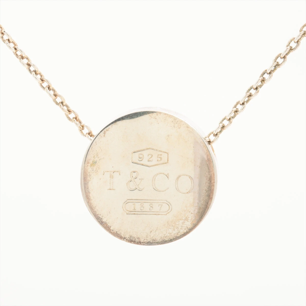 ティファニー 1837 コンケーブ サークル シルバー 925 ネックレス