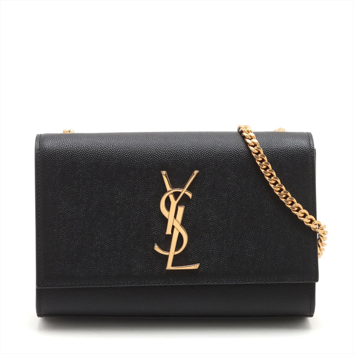 ✨極美品✨SAINTLAURENTパリチェーンショルダーバッグ　レザー SAINT LAURENT サンローラン パリ PARIS ショルダーバッグ