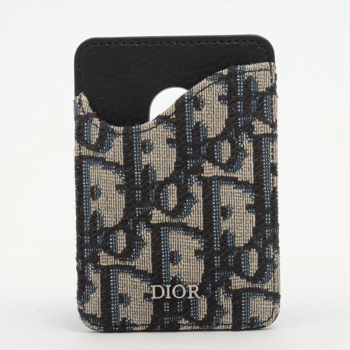 Dior スマホショルダーバッグ ベージュ/ネイビーディオール