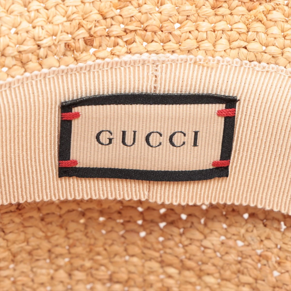 GUCCI グッチ ラフィア ハット 553574 - メルカリ