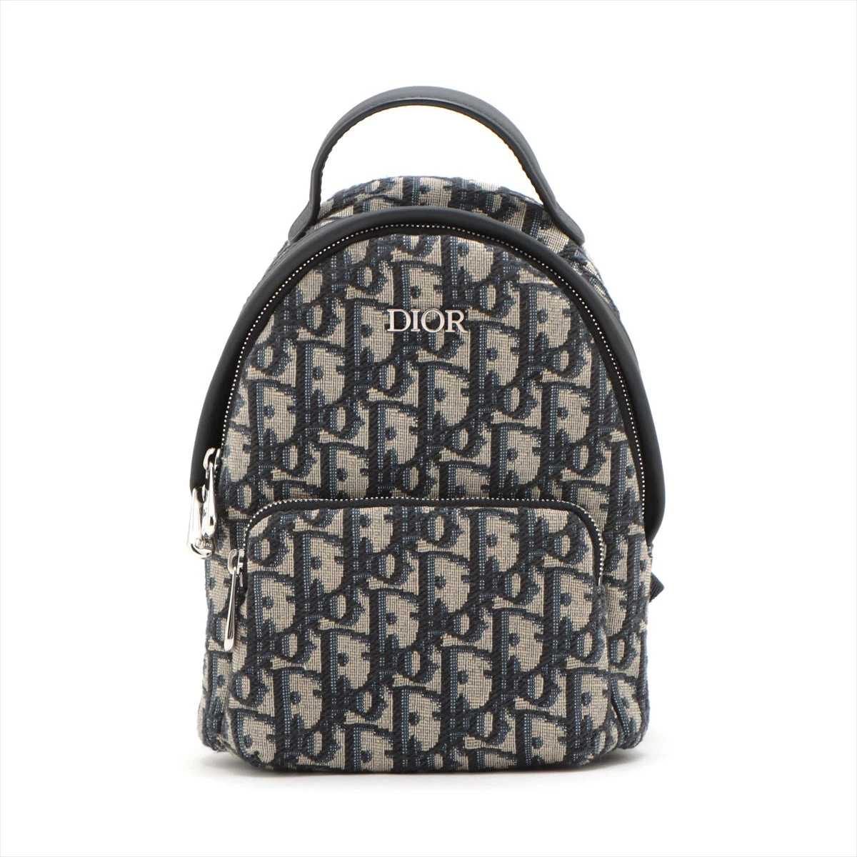 Dior オブリーク キャンバス×レザー バックパック