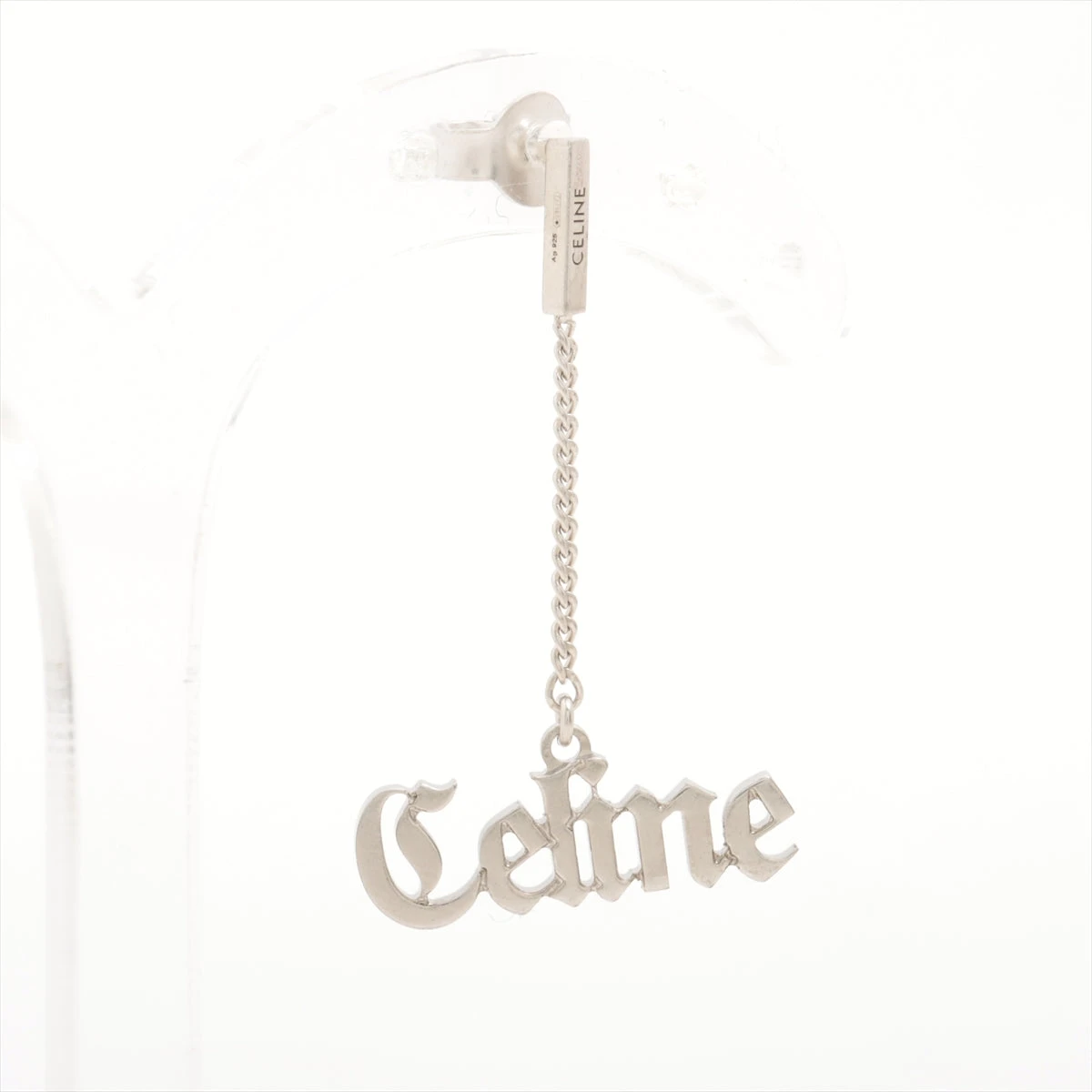 CELINE ピアス(片耳用) CELINE ノット スモールフープ ピアス（片耳） - メルカリ