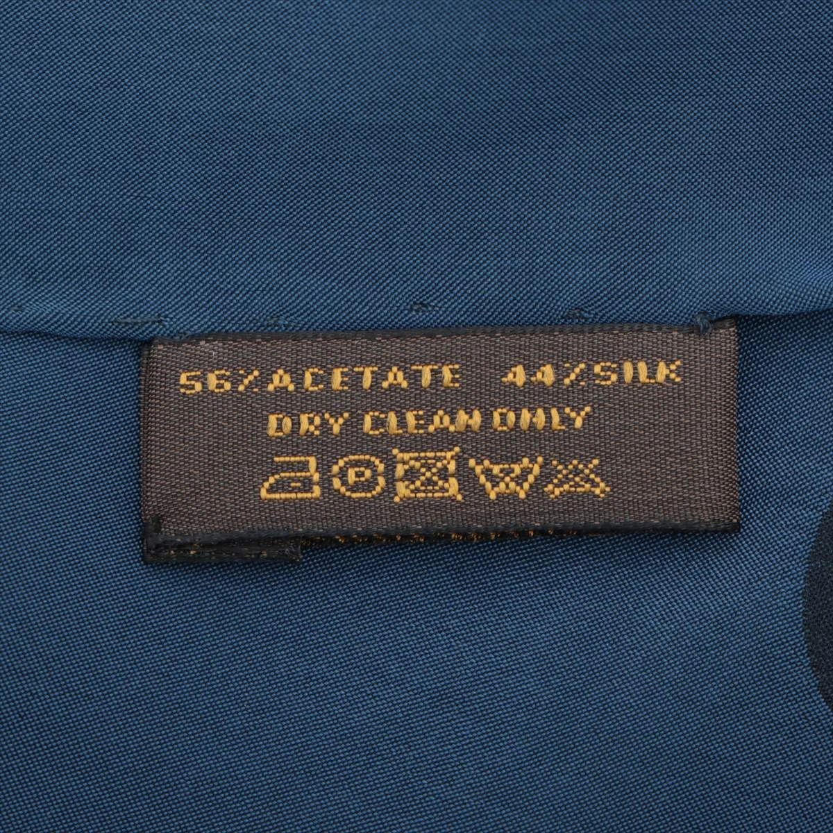 ヴィトン ショールモノグラム スカーフ シルク×アセテート