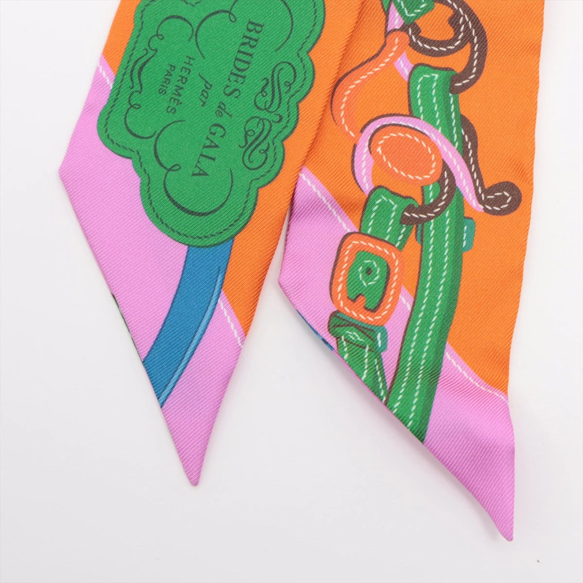 エルメス ツイリー Brides de Gala Applique Pique スカーフキャップ