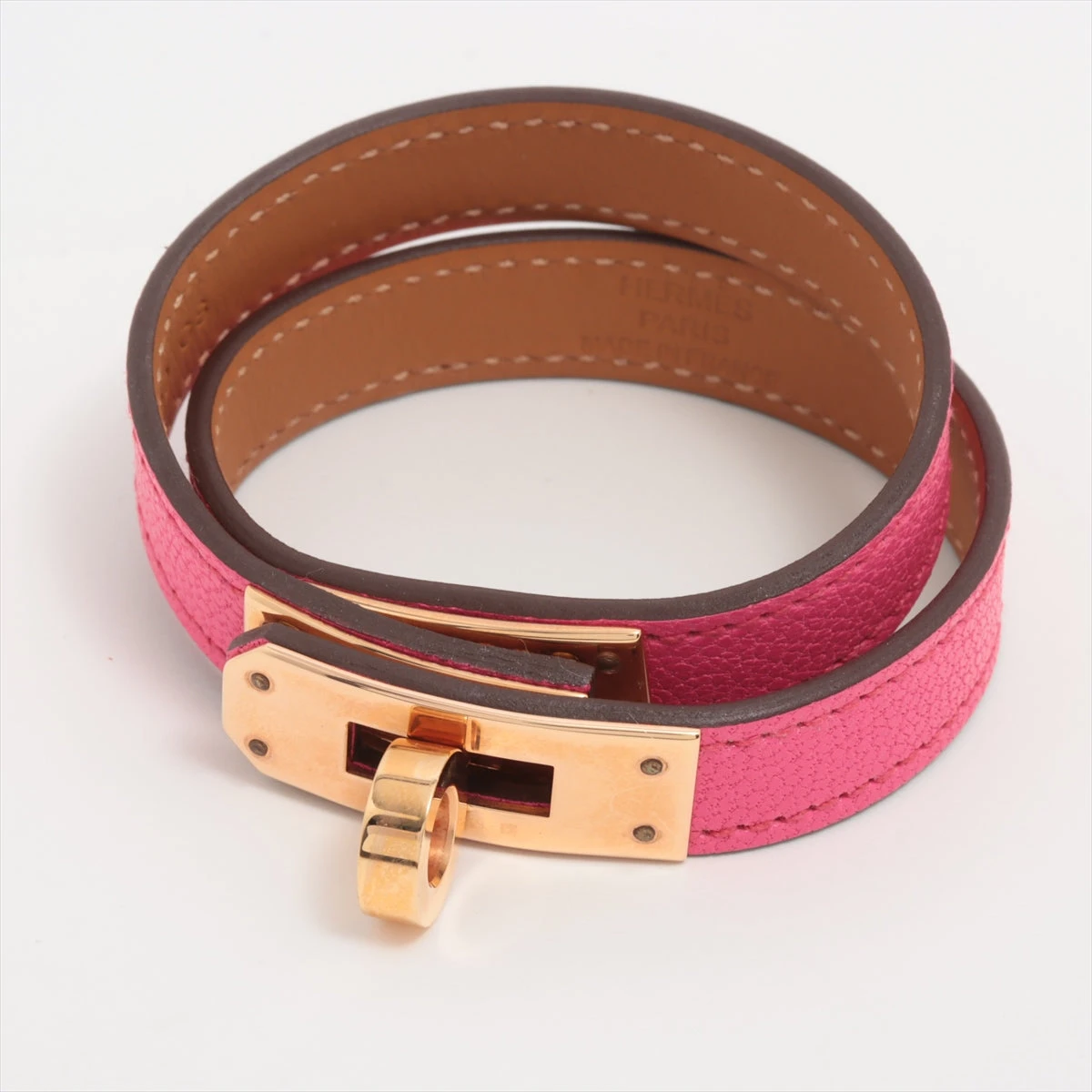 エルメス　ケリーブレスレットT2 エルメス ケリー B:2023年 ブレスレット T2 レザー ブラック A2449784