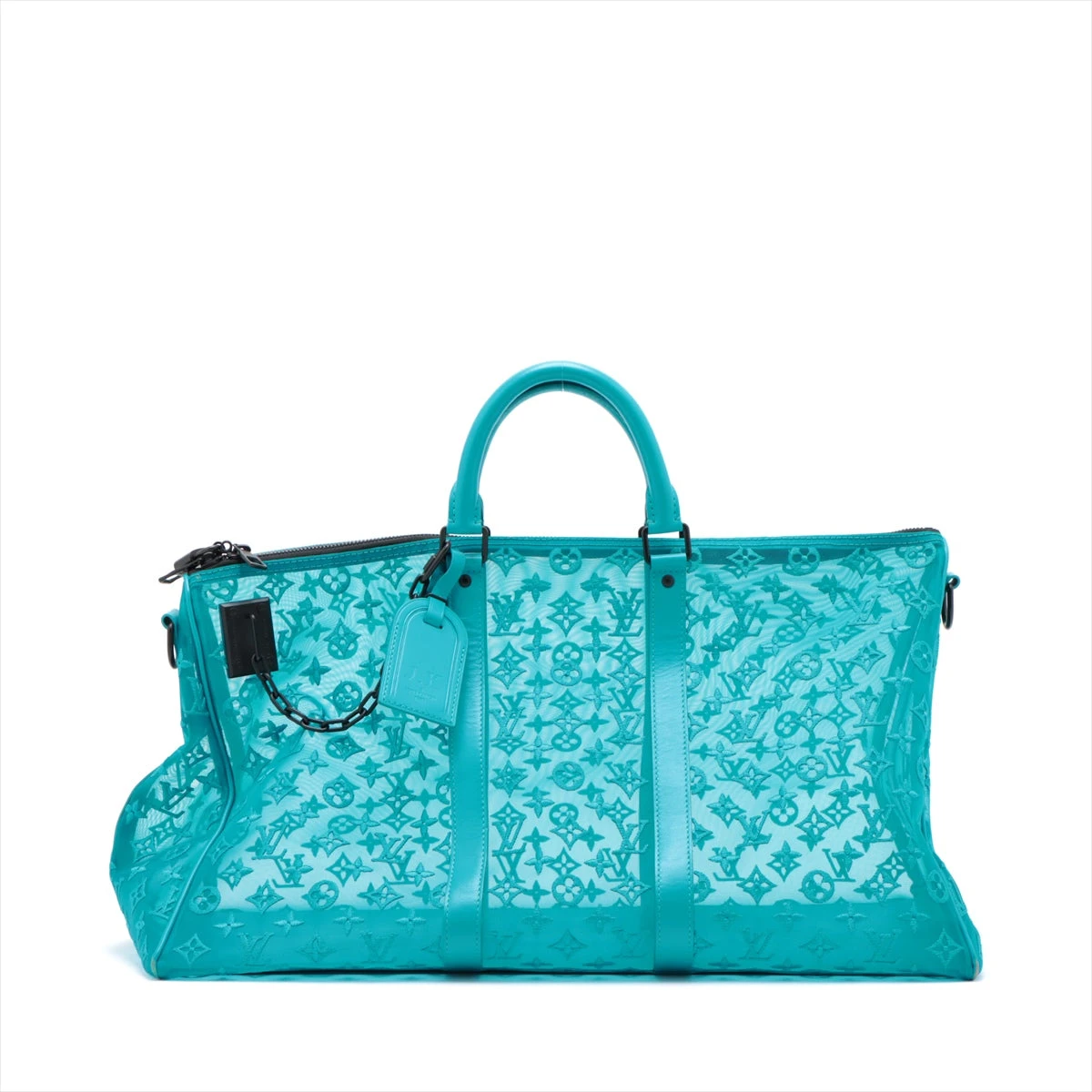 ヴィトン モノグラム メッシュ キーポルトリアングル50 M45048