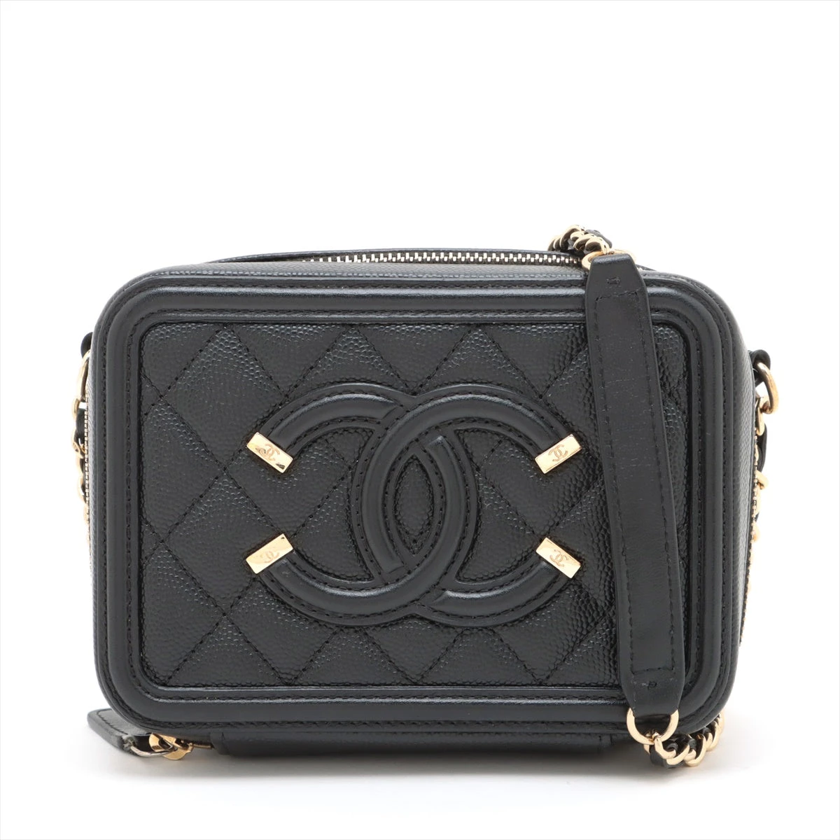 【太めのチェーンがゴージャス☆】CHANEL フラットミュール チェーンが主役◎》CHANEL サンダル (CHANEL/サンダル・ミュール