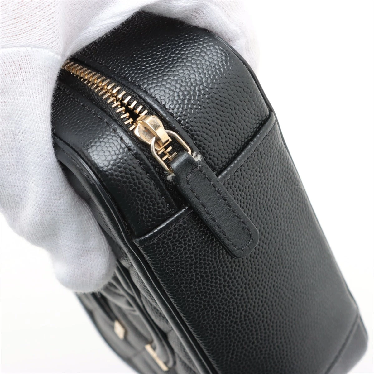 ココハンドル24 Caviar skin キャビアスキン Black ブラック GHW