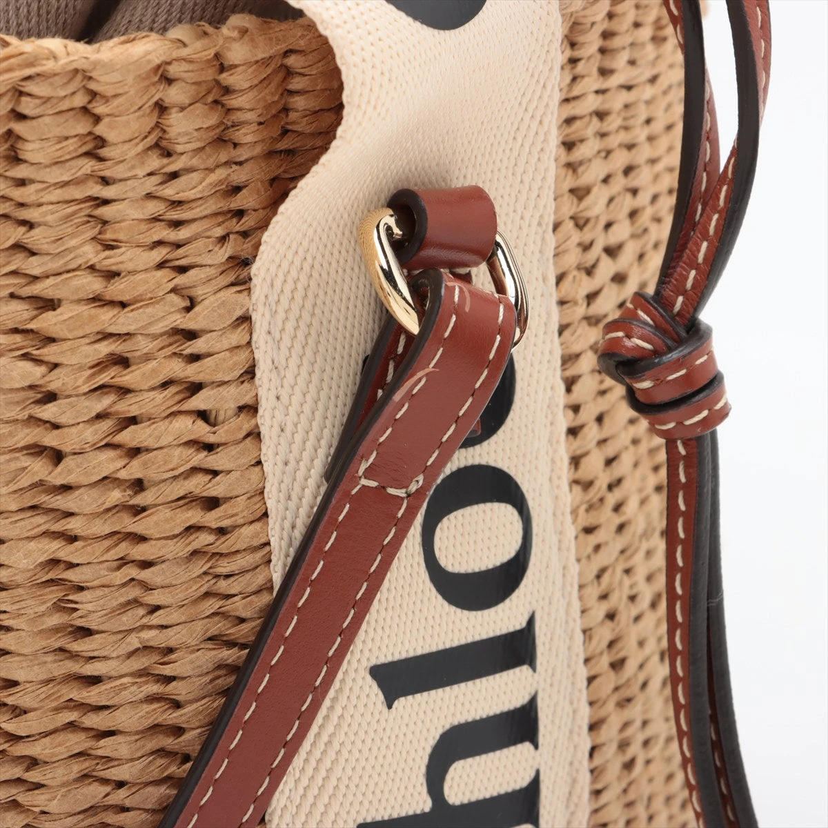 クロエ Chloe ウッディスモールバスケット CHC22SS381G55 バッグ