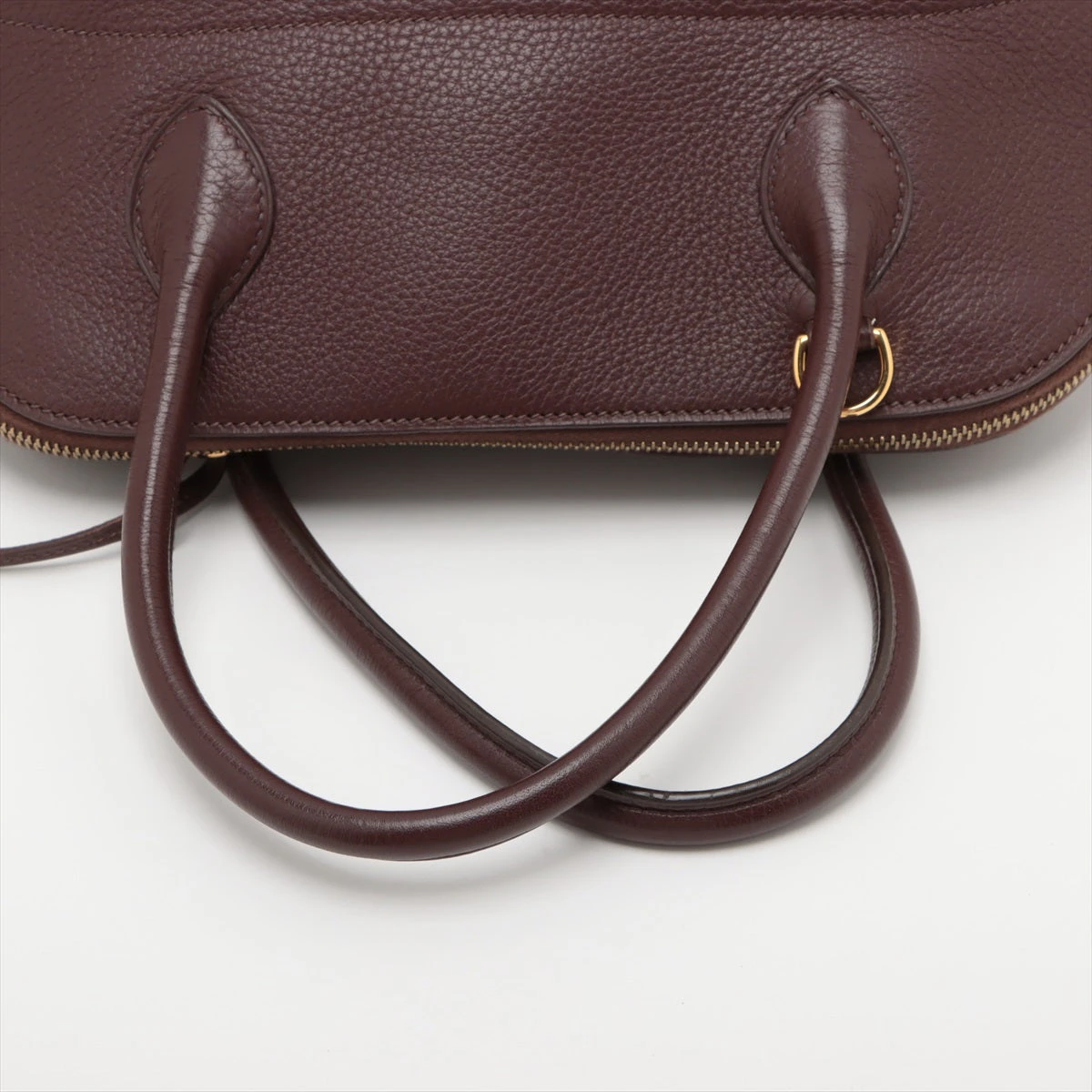 エルメス ボリード31 トリヨンクレマンス ハバナ ゴールド金具 □C 