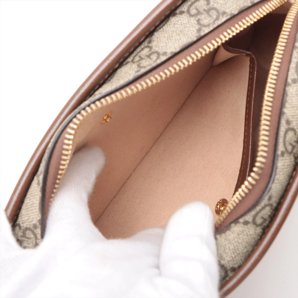 グッチ GGスプリーム インターロッキングG PVC×レザー