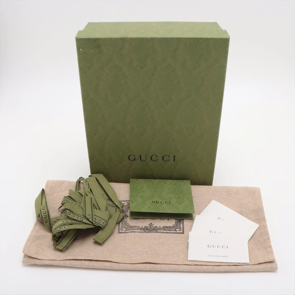 グッチ GGスプリーム インターロッキングG PVC×レザー ショルダー