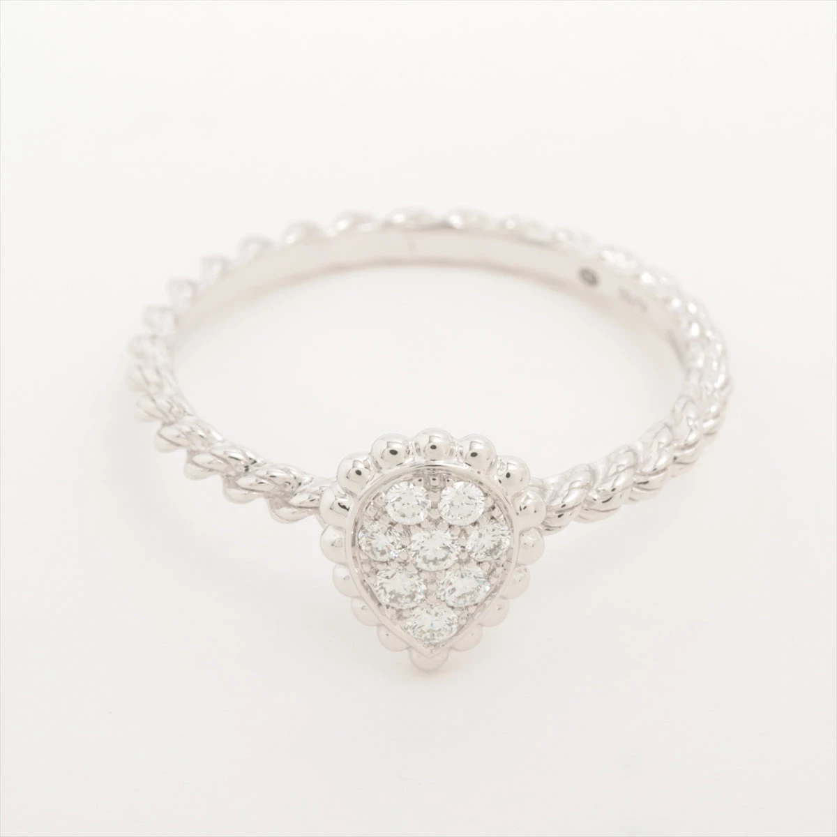 美品セルパンボエム風K18&PT900ダイヤモンド デザインリング12.5号 セルパンボエム リング スモール イエローゴールド | ジュエリー