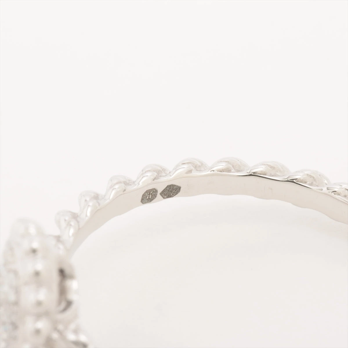 ブシュロン セルパンボエム ダイヤ リング 750(WG) 2.2g JRG0219553