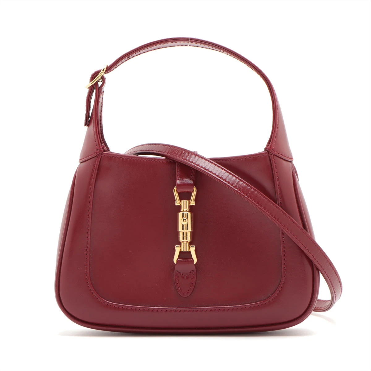 グッチ レザー ジャッキー 1961 2way バッグ 637091 グッチ ジャッキー1961 レザー 2WAYショルダーバッグ レッド