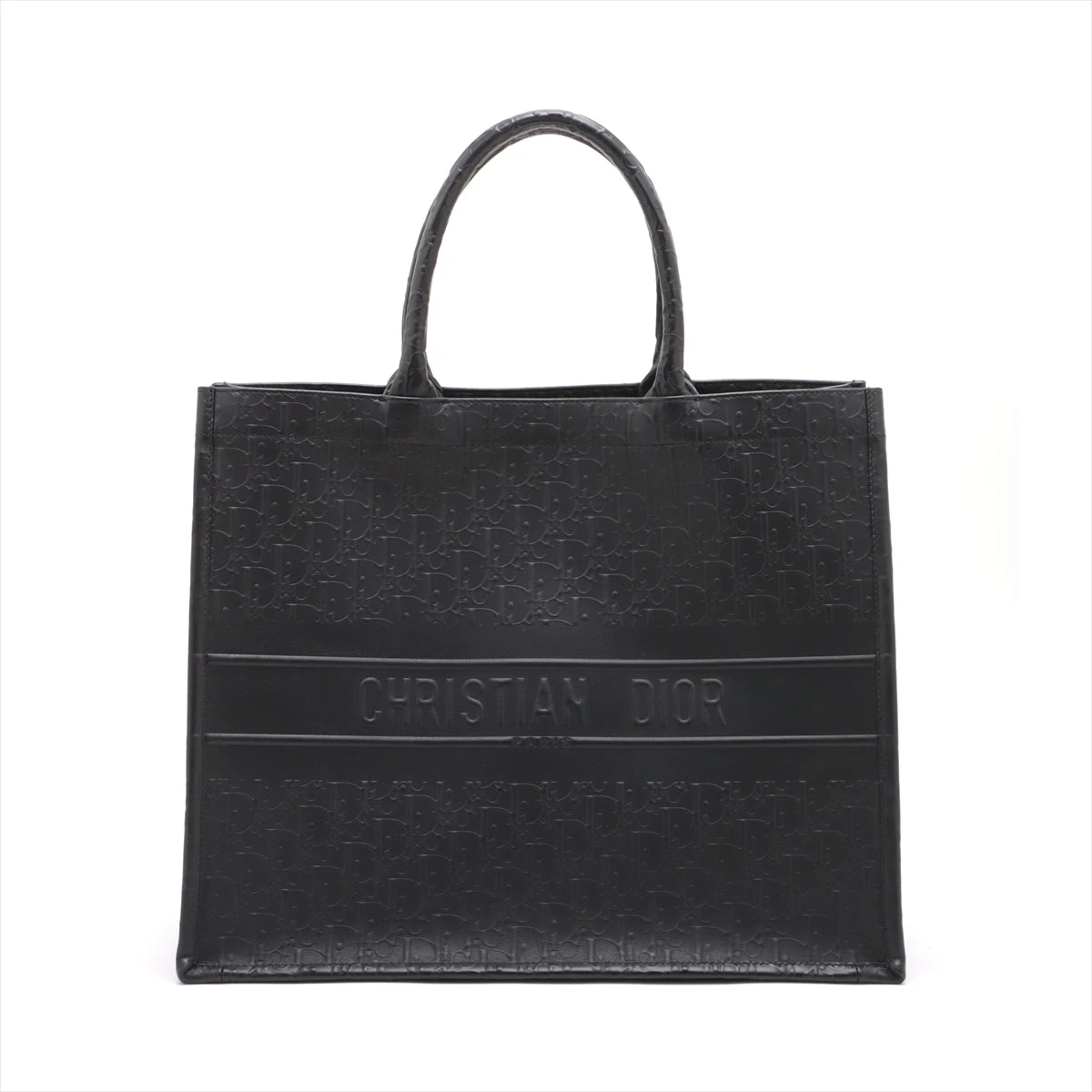 【美品】ディオール　オブリーク　ショルダーバッグ　　トート　黒　ブラック　レザー 66c6eead945a5.webp