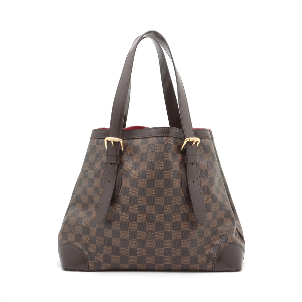 ヴィトン ダミエ ハムステッド GM トート バッグ レザー 茶色 ダミエ ハムステッドGM 詳細情報とお値段【ルイ・ヴィトン・ナビ！】