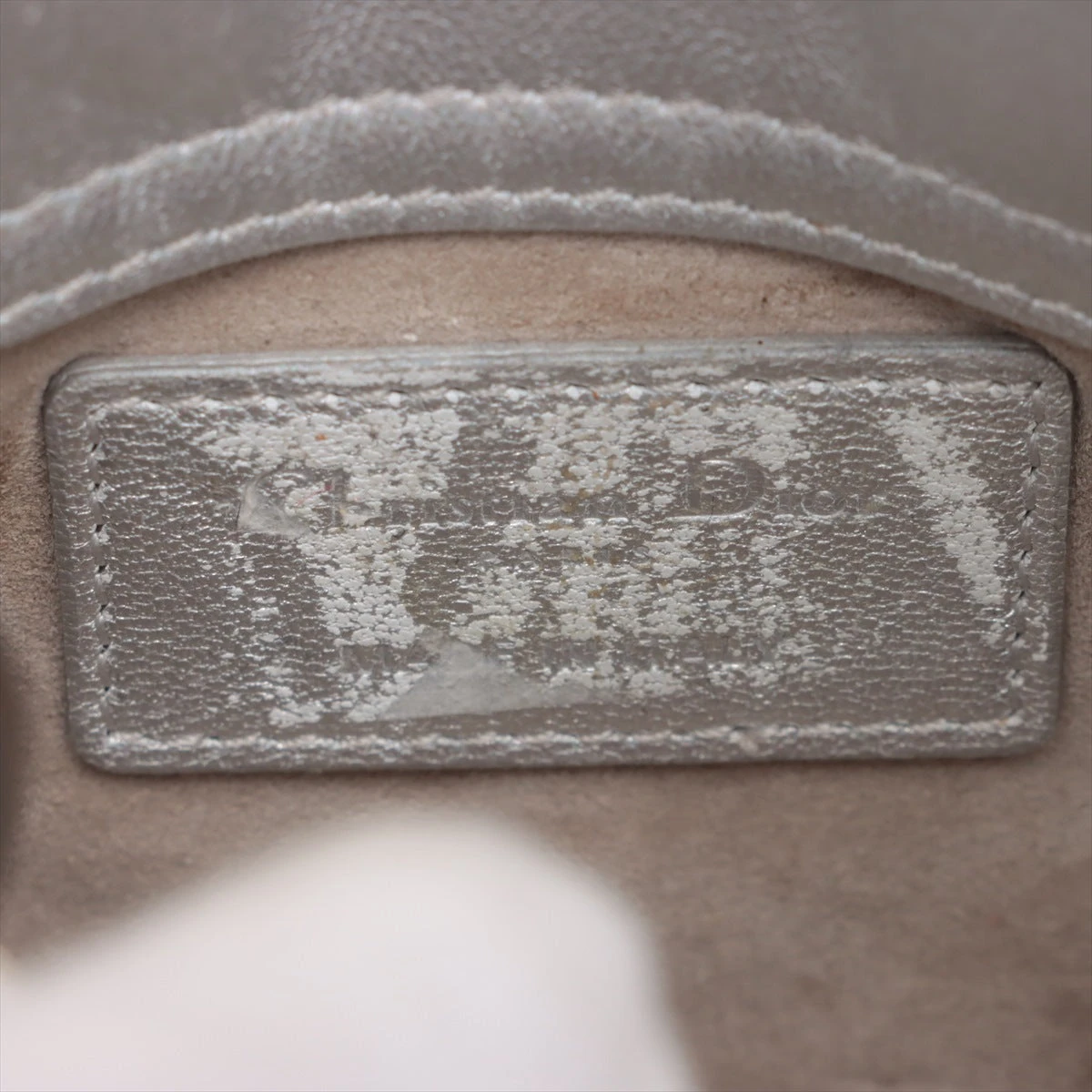 クリスチャンディオール レディディオール カナージュ マイクロ レザー