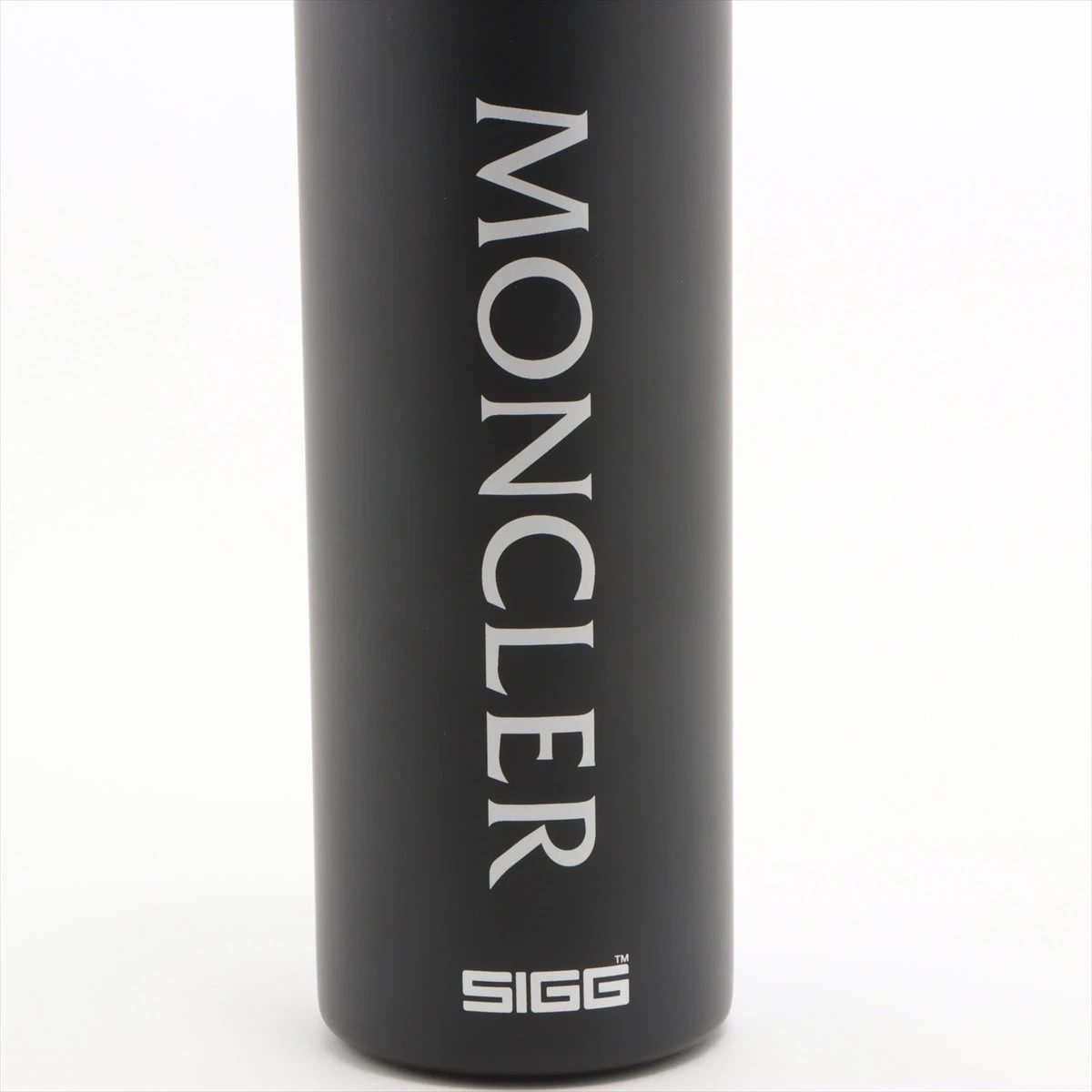 MONCLER 水筒 モンクレール ロゴ ボトル 500ml ステンレス ブラック SIGGジグ
