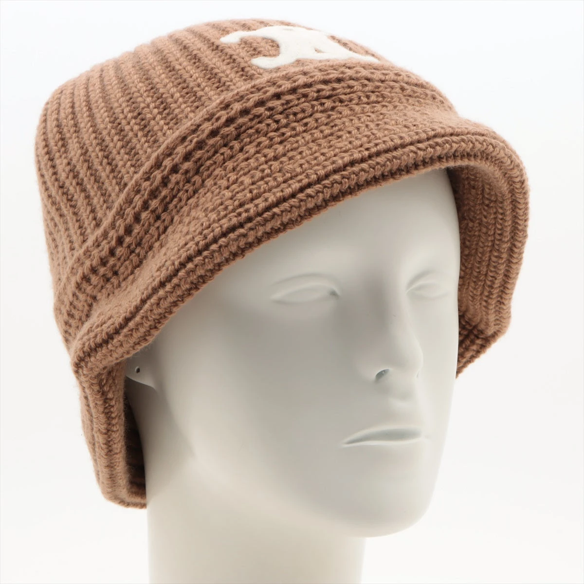 セリーヌ 2A80T384D トリオンフ ニットキャップ カシミヤ