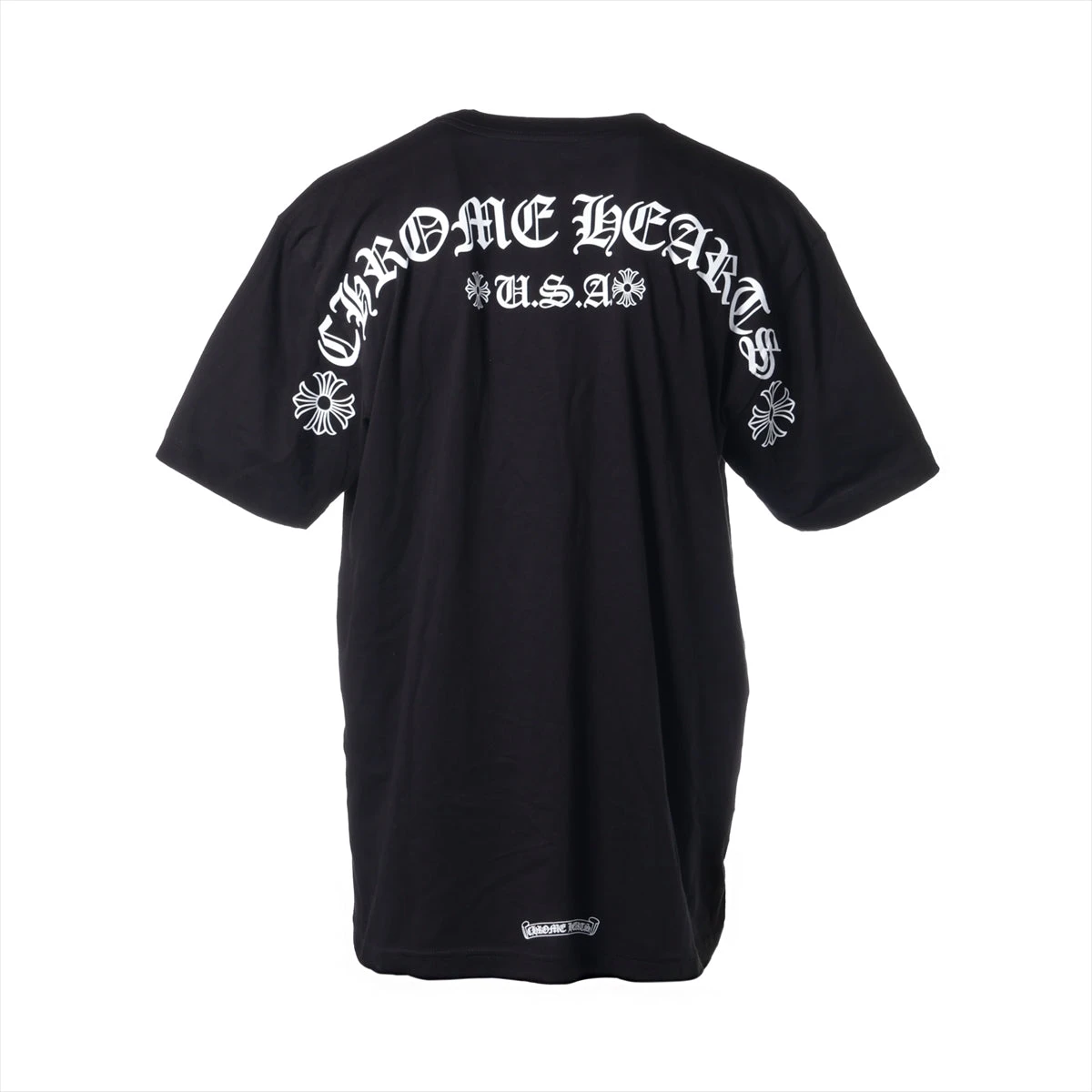 クロムハーツ Tシャツ コットン サイズXL ブラック スクロール