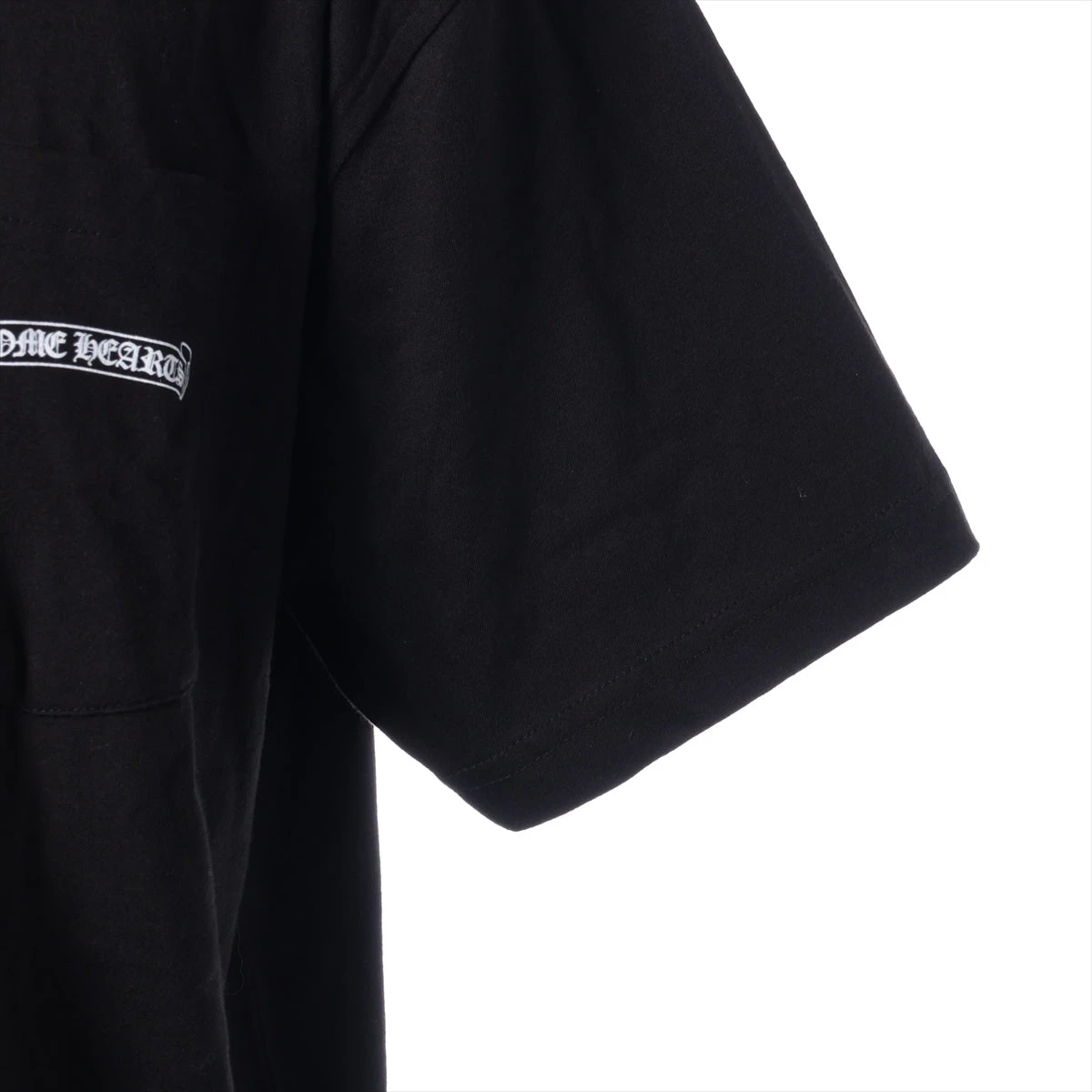 クロムハーツ ブラック Tシャツ クロムハーツ Tシャツ コットン サイズXL ブラック スクロールラベル