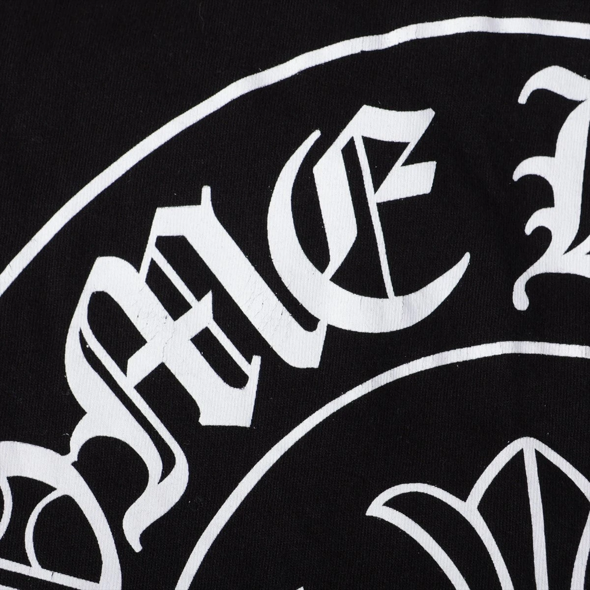 クロムハーツ ホースシュー Tシャツ コットン サイズM ブラック 台北