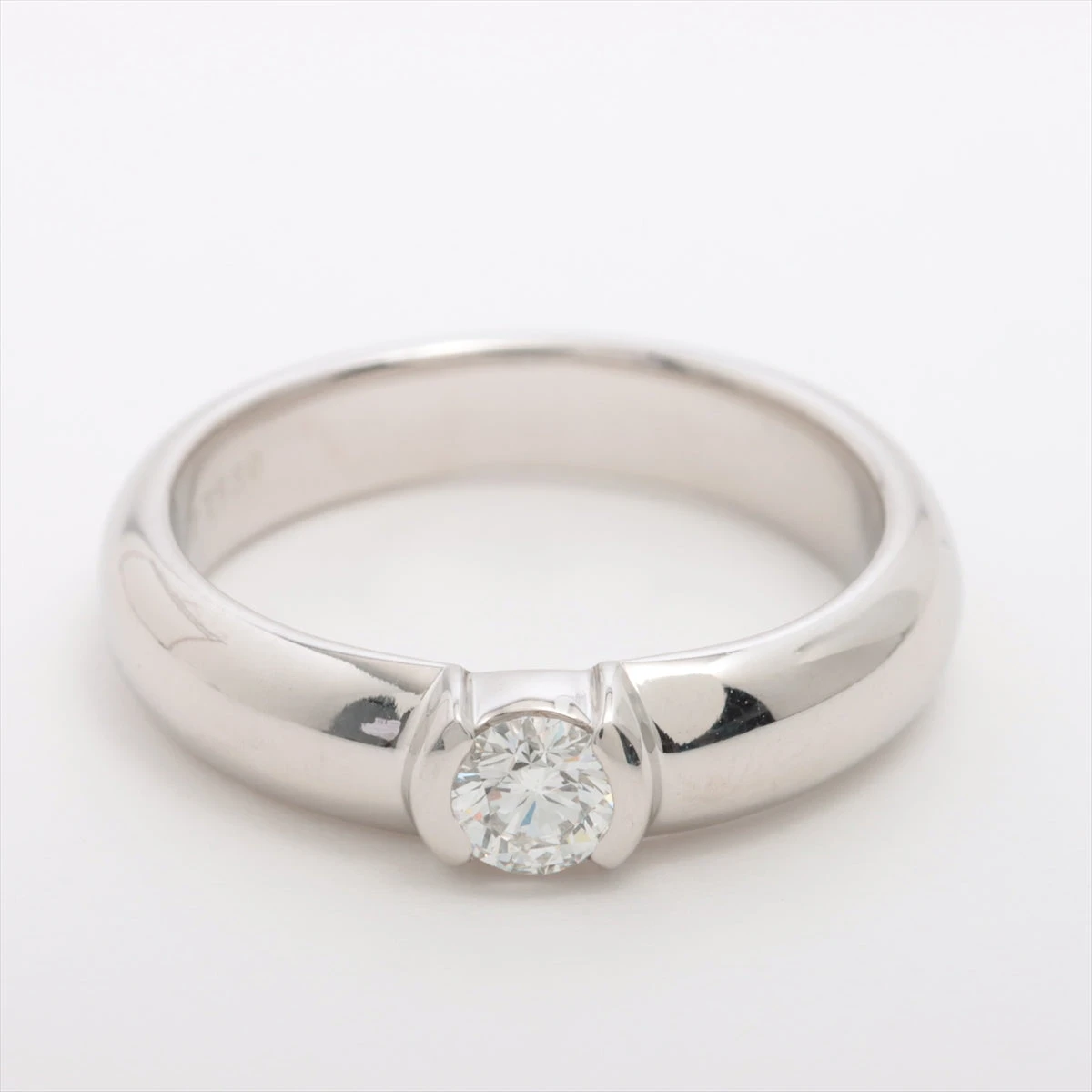 ティファニー ドッツリング pt950 6.5号 ティファニードッツ