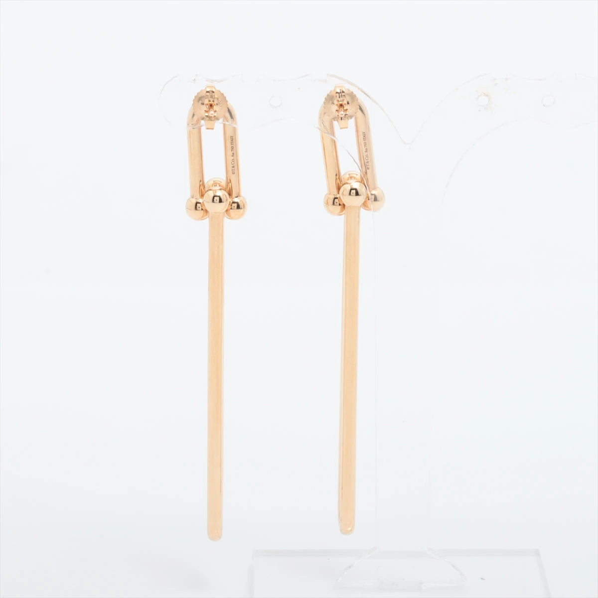 ハードウェア　ピアス✨刻印あり✨ Classic CHESS K18PG 0.34ct ダイヤモンド ハート ピアス ピンク