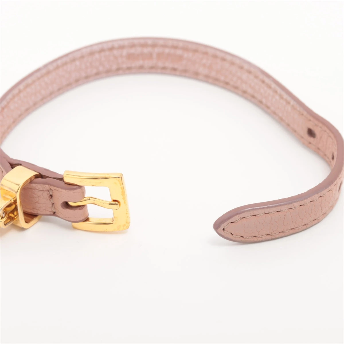 美品✨️ miumiu ビジュー ブレスレット ゴールド ストーン ハート 美品✨️ miumiu ビジュー ブレスレット ゴールド ストーン ハート