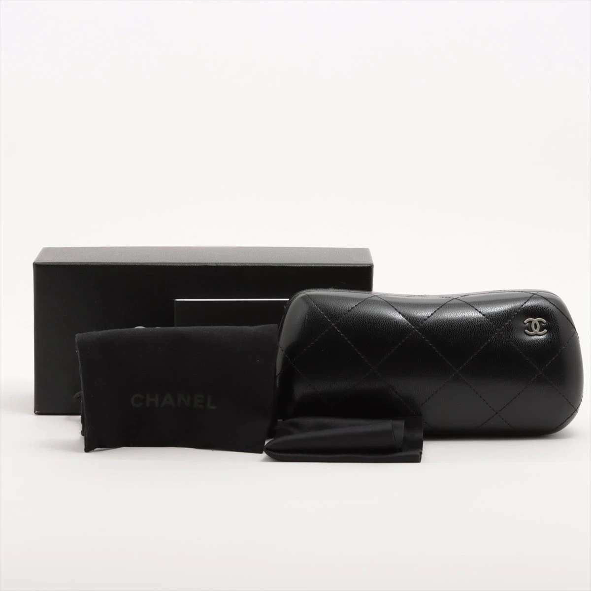 シャネル 5371-A ココマーク サングラス 52□21 レジン グレージュ  