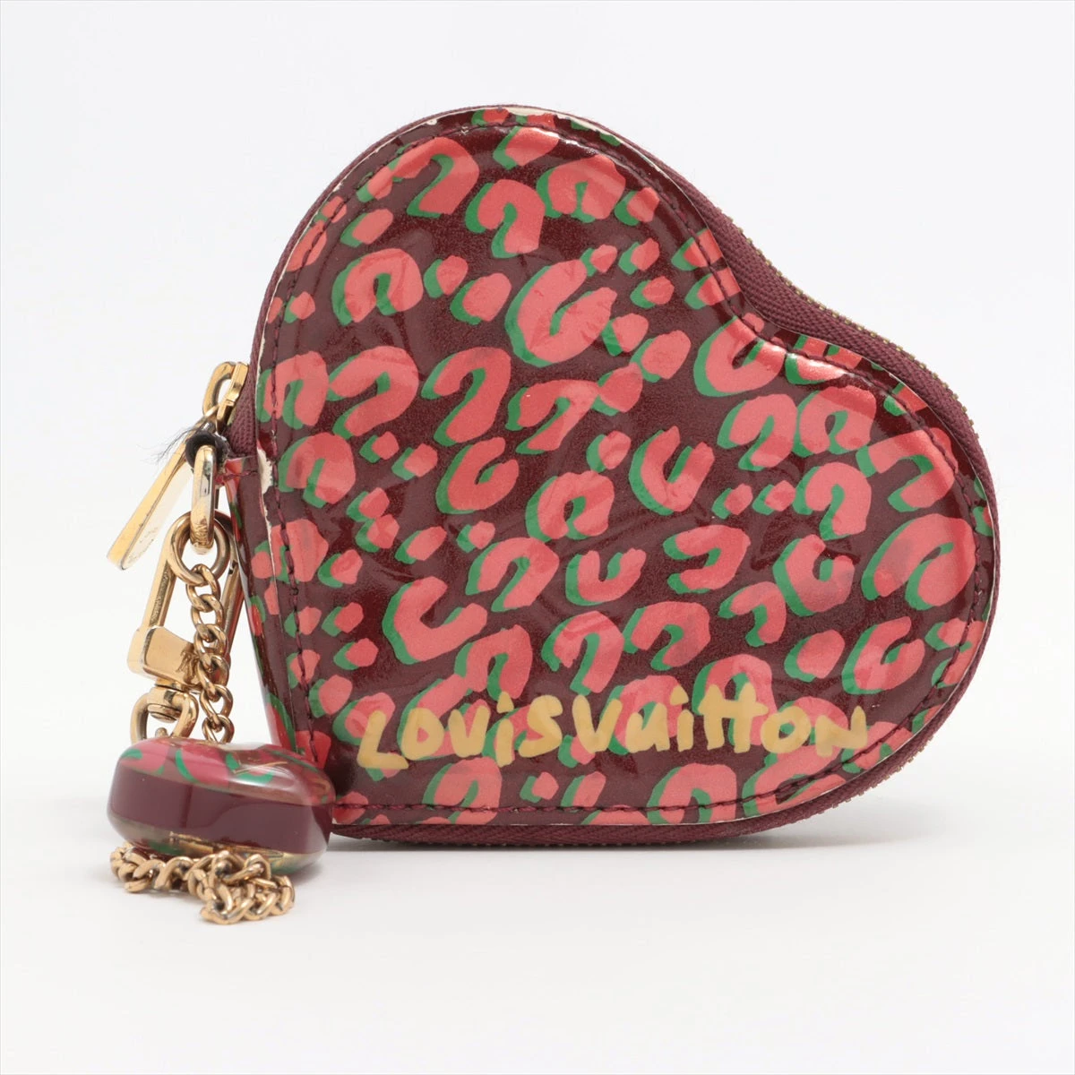 ルイヴィトン ヴェルニ レオパード ポルトモネクール コインケース