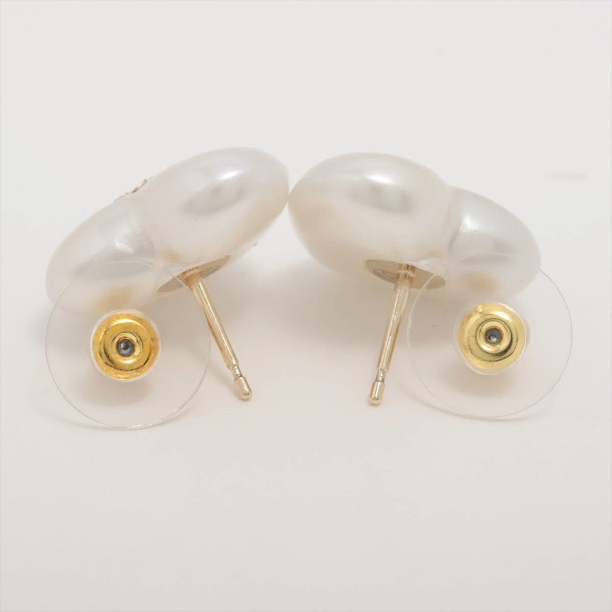 シャネル ココマーク ハート A21B ピアス(両耳用) GP×ライン