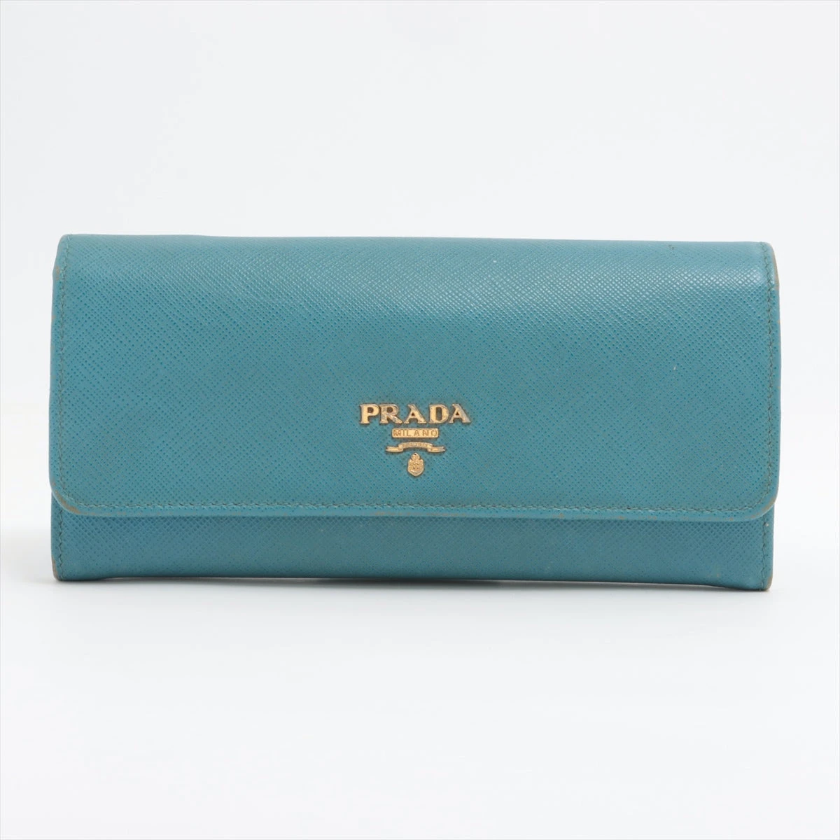 プラダ 1MH132 レザー ブルー AP084621｜中古ブランド品・ブランド古着 