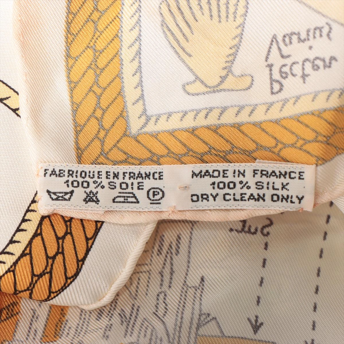 HERMES エルメス スカーフ Mont Sainct Michel モンサン