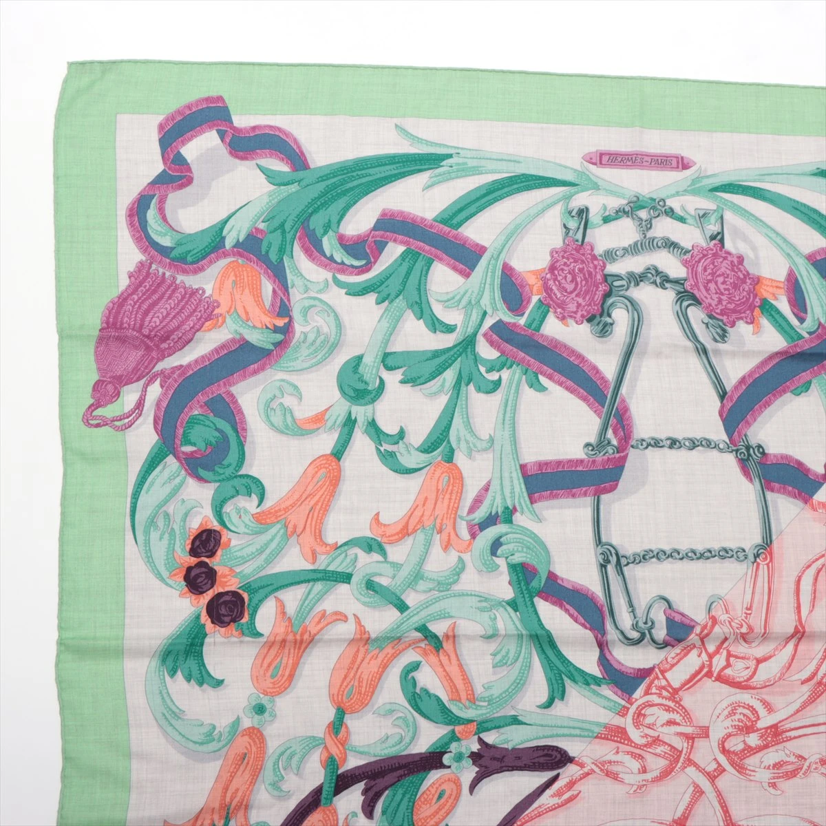 エルメス カレジェアン LE Mors A LA CONETABLE 轡の気品 ストール