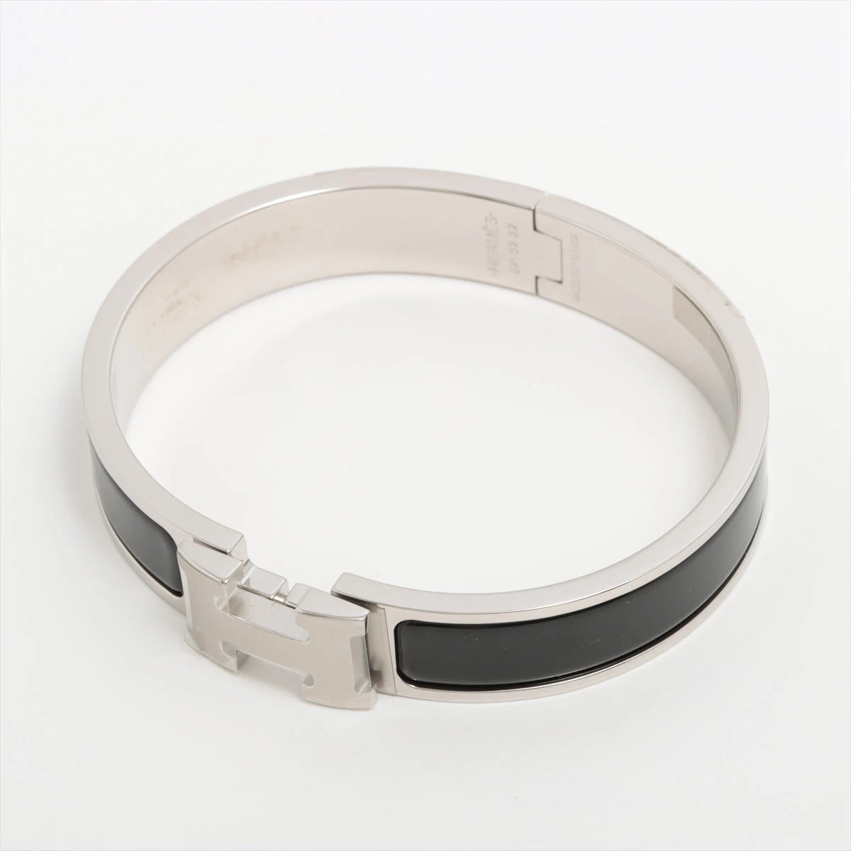 エルメス Hバングル クリッククラックPM ブレスレット メタル×エナメル 