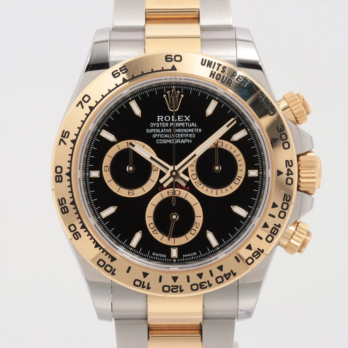 ロレックス コスモグラフデイトナ 126503 SS×YG AT 黒文字盤 あまり