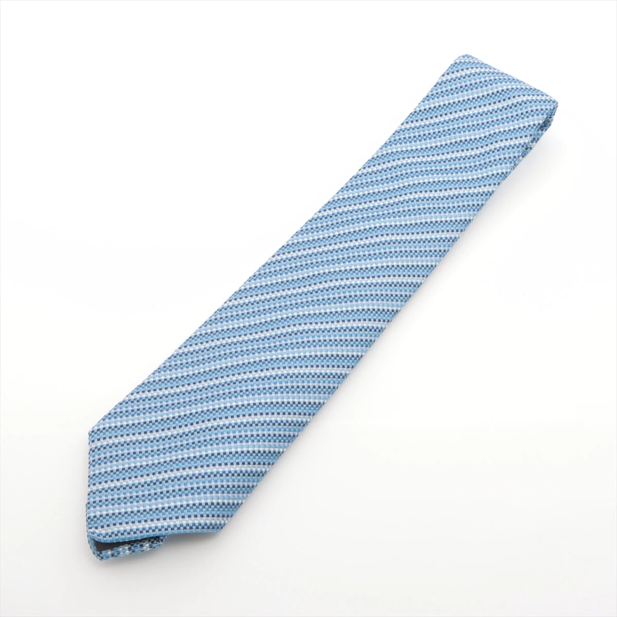 エルメス ネクタイ シルク ブルー A3040285｜中古ブランド品