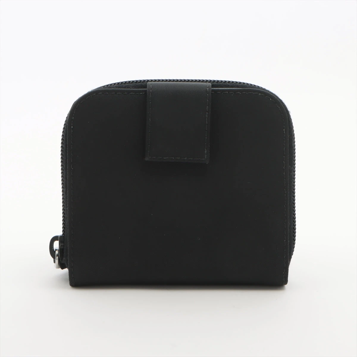 PRADA 黒 コンパクトウォレット　M522 PRADA プラダ ラウンドファスナー2つ折り財布 M522 コンパクト