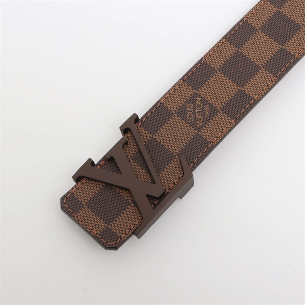 鑑定済★LV ルイヴィトン M9807 サンチュール ダミエ イニシアル ベルト 鑑定済☆LV ルイヴィトン M9807 サンチュール ダミエ イニシアル