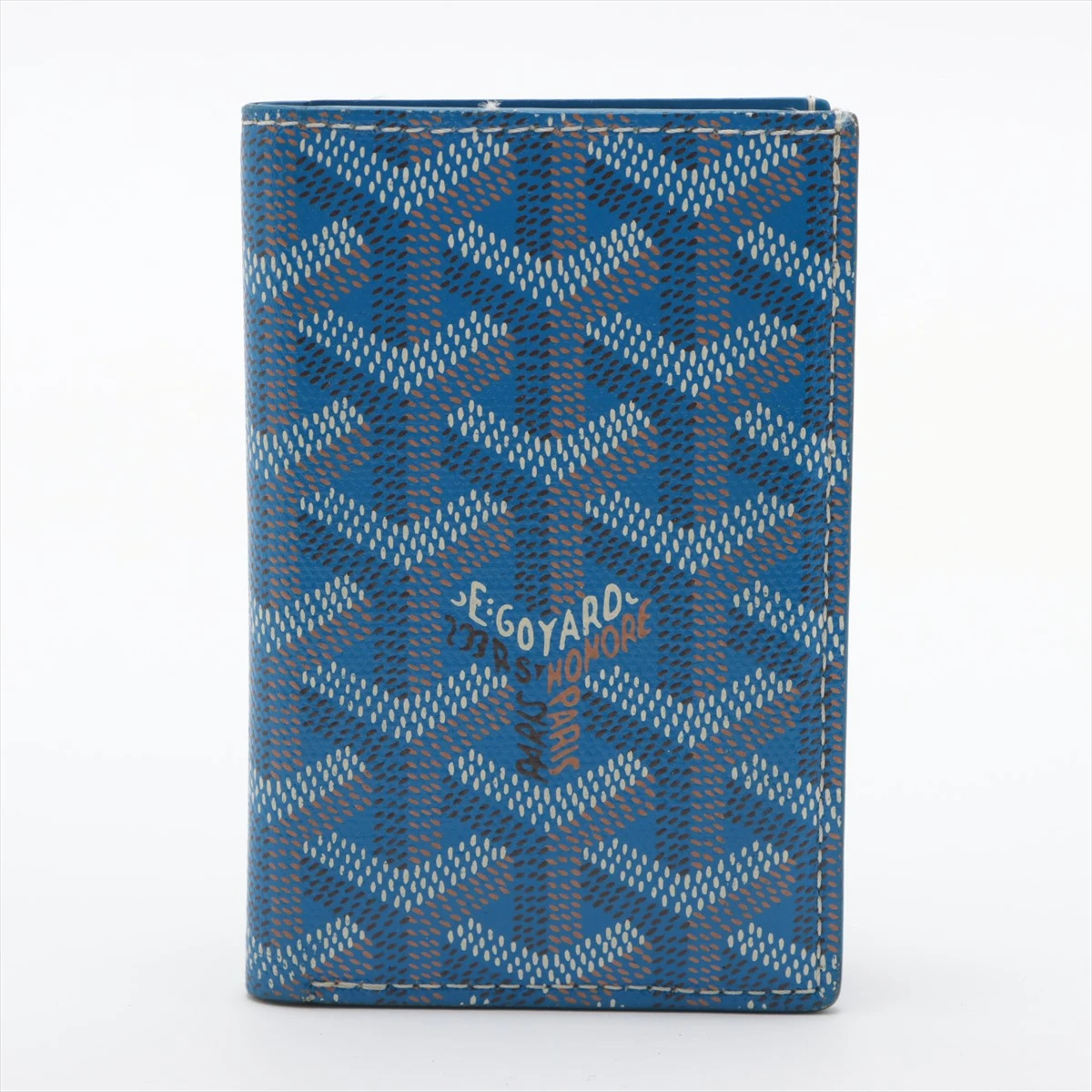 【美品】Goyard ゴヤール　ケース 青 レザー 楽天市場】ゴヤール GOYARD カップヴェールPM 斜め掛けショルダー