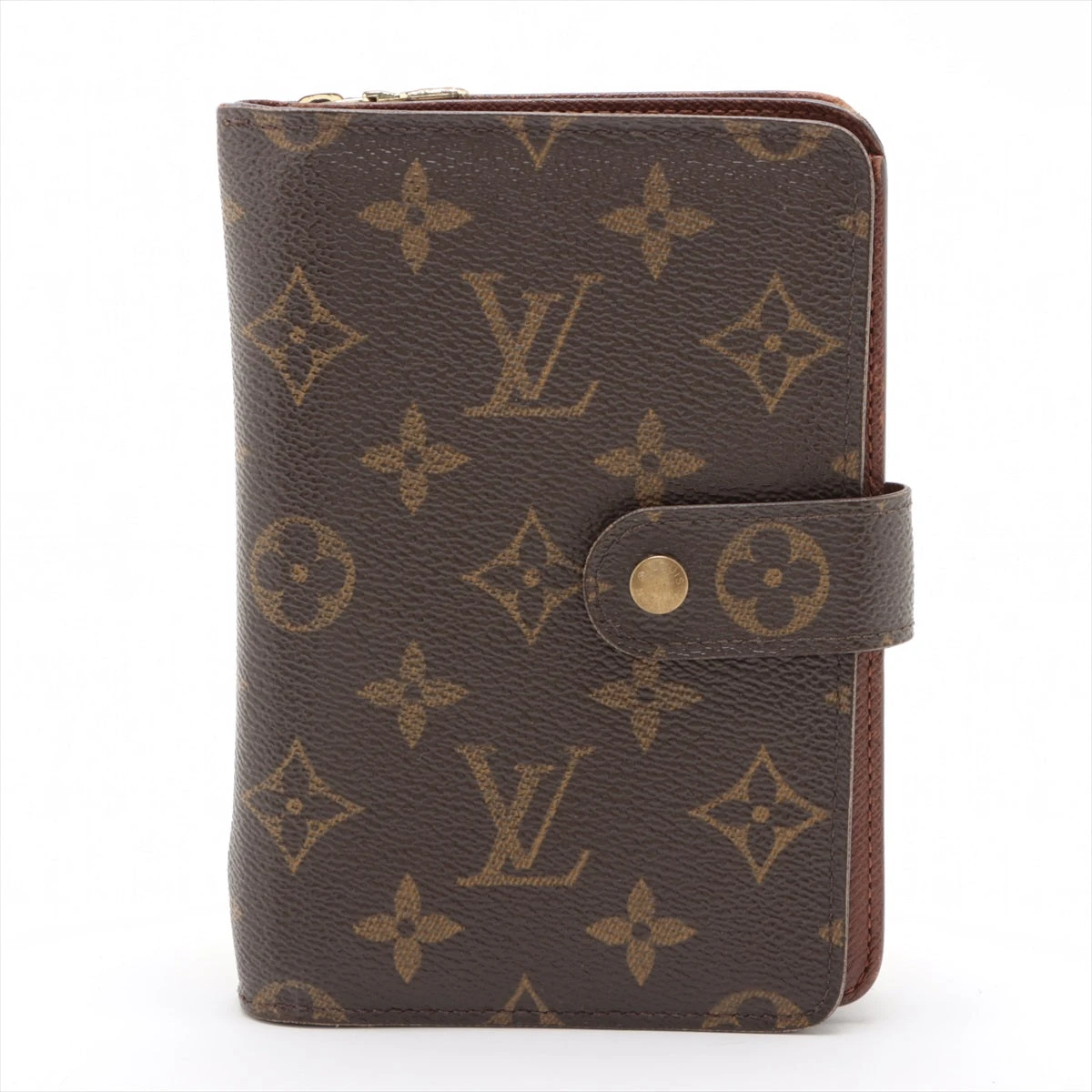 ヴィトン モノグラム ポルトパピエジップ M61207 コンパクトウォレット  