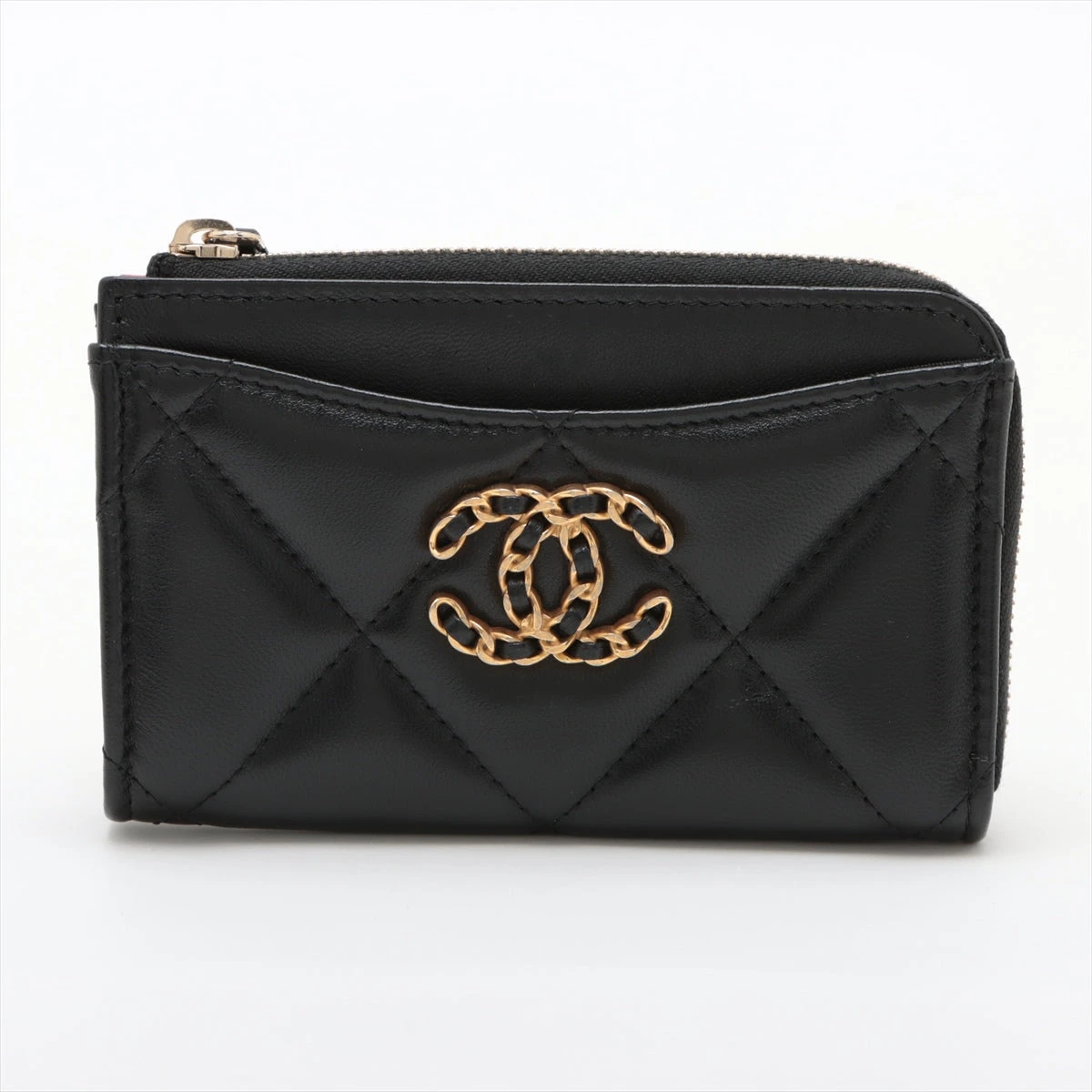 【すぐ届く/カード収納も◎】CHANEL 19 コインケース 新作CHANEL☆シャネル19 カードホルダー コインケース直営店1点